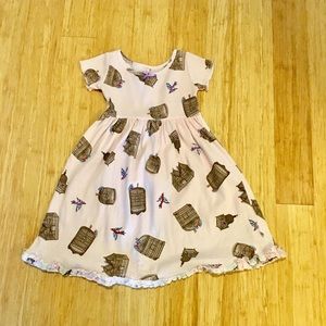 This Little Piggy 100% Organic Cotton Ruffle Dress